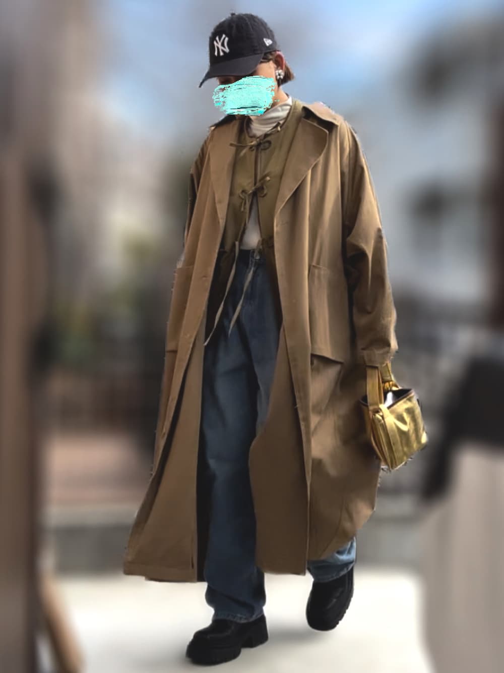 ZARAのトレンチコートを使った「ファーベスト」のレディース人気