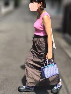 「ammy.（エイミードット）のアイテム（アクセサリー）」を使った、記録係さん（レディース・161cm）の夏コーディネート