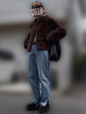 「H&M（エイチ・アンド・エム）のアイテム（その他アウター）」を使った、記録係さん（レディース・161cm）の秋コーディネート