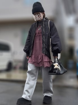 記録係さんの（Ray BEAMS | レイビームス）を使ったコーディネート