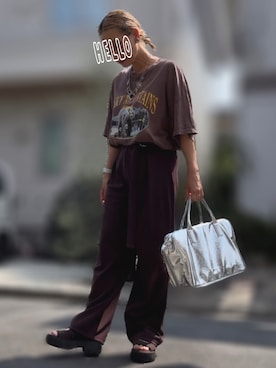 「Ray BEAMS（レイビームス）のアイテム」を使った、記録係さん（レディース・161cm）の秋コーディネート