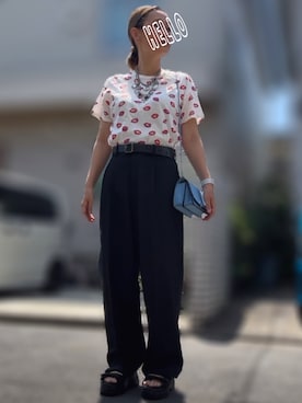 「31度」｜記録係さん（レディース・161cm）の夏コーディネート