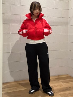 adidas（アディダス）の「ソリッド長袖ダウンワンピース 【adidas Golf