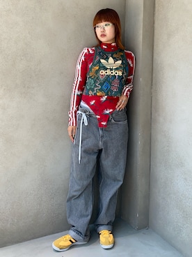 hinaさんの（adidas | アディダス）を使ったコーディネート