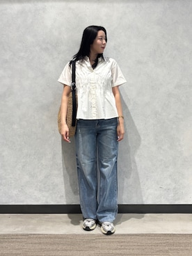「fredy emue（フレディエミュ）のアイテム」を使った、sachiさん（レディース・157cm）の春コーディネート