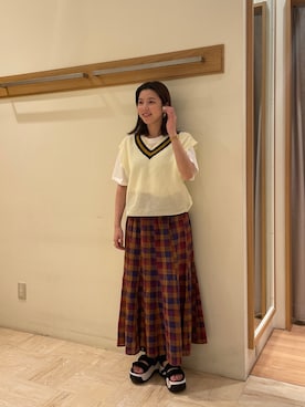 sachiさん（レディース・157cm）の夏コーディネート