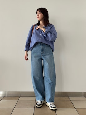 「大人可愛い、シンプル」｜sachiさん（レディース・157cm）の春コーディネート