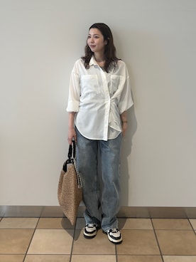 sachiさん（レディース・157cm）の春コーディネート