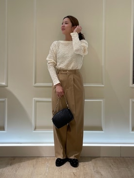 「大人可愛い、秋」｜sachiさん（レディース・157cm）の秋コーディネート