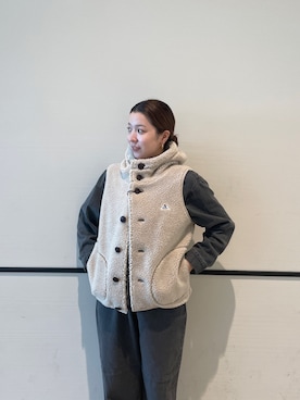 「FREDY&GLOSTER」｜「アイテム（デニムジャケット）」を使った、sachiさん（レディース・157cm）の秋コーディネート