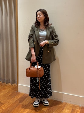 「FREDY&GLOSTER」｜sachiさん（レディース・157cm）の秋コーディネート