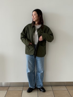 「GEVACO」｜「アイテム（ブルゾン）」を使った、sachiさん（レディース・157cm）の秋コーディネート