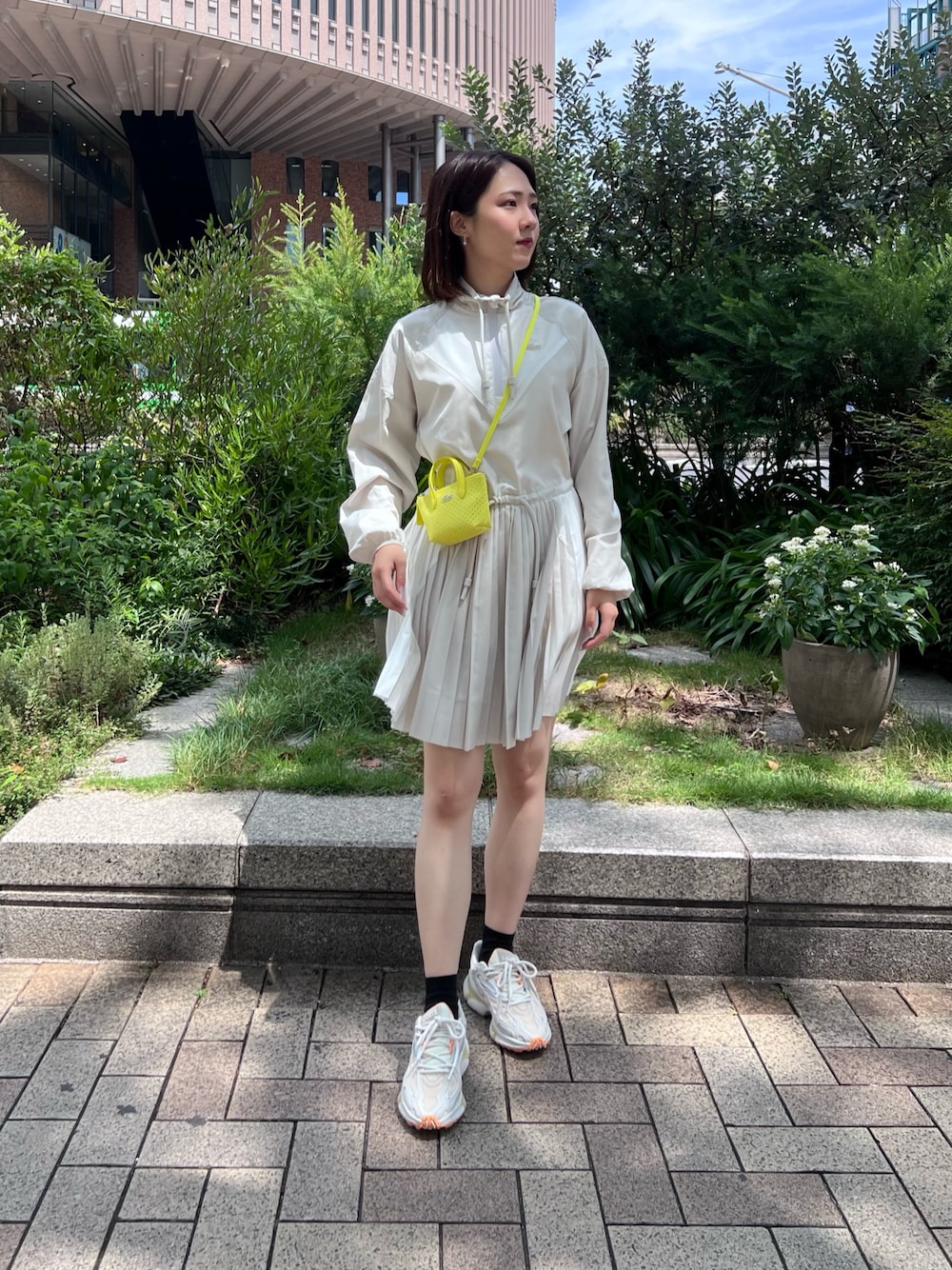 saki(LACOSTE 三宮店)｜LACOSTEのワンピースを使ったコーディネート - WEAR