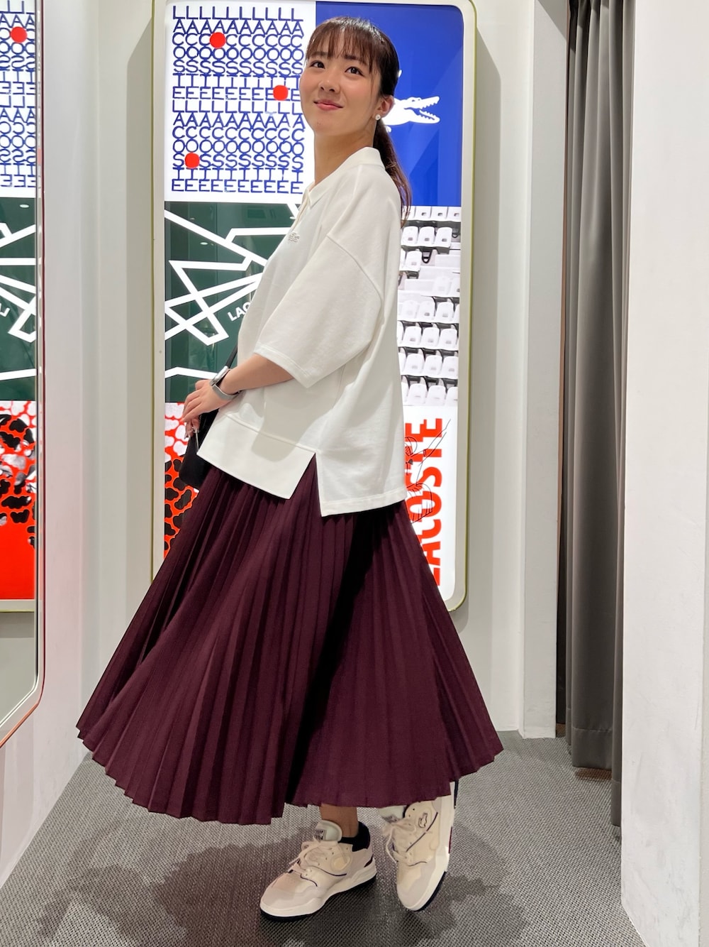 LACOSTE（ラコステ）の「キモノスリーブボックスポロシャツ