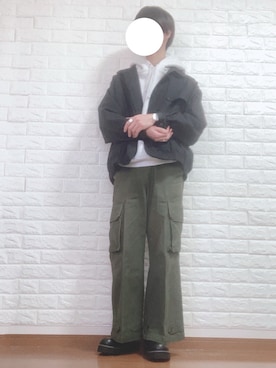 「アドラー」｜「アイテム（ブルゾン）」を使った、ryuさん（メンズ・168cm）の冬コーディネート