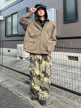 「アイテム（その他アウター）」を使った、Reoさん（メンズ・171cm・20代）の秋コーディネート