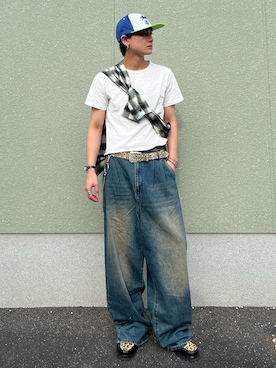 「アイテム（キャップ）」を使った、Reoさん（メンズ・171cm・20代）の秋コーディネート