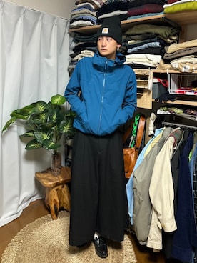 「アイテム（ニットキャップ/ビーニー）」を使った、Reoさん（メンズ・171cm・20代）の秋コーディネート