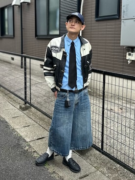 「アイテム（帽子）」を使った、Reoさん（メンズ・171cm・20代）の秋コーディネート