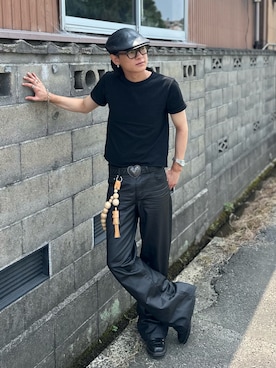 「few.（フュー）のアイテム」を使った、Reoさん（メンズ・172cm）の夏コーディネート