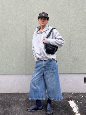 「DIESEL（ディーゼル）のアイテム」を使った、Reoさん（メンズ・171cm）の秋コーディネート