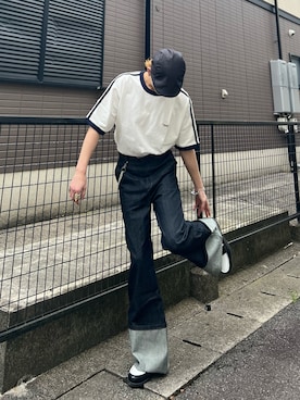 「WEARyouthコーデ」｜「アイテム（ハンチング/ベレー帽）」を使った、Reoさん（メンズ・171cm）の夏コーディネート