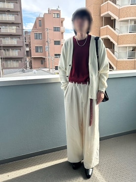 「アイテム（ハンドバッグ）」を使った、bon2shiさん（メンズ・179cm・30代）の秋コーディネート