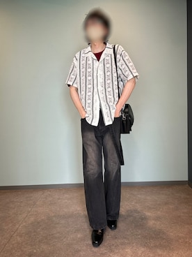「CLEL（クレイル）の【CLEL】High Sole Design Heel Boots/ハイソール デザイン ヒールブーツ（ブーツ）」を使った、bon2shiさん（メンズ・179cm・30代）の夏コーディネート