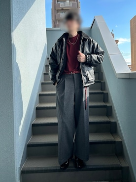 「アイテム（ジャケット/アウター）」を使った、bon2shiさん（メンズ・179cm・30代）の秋コーディネート