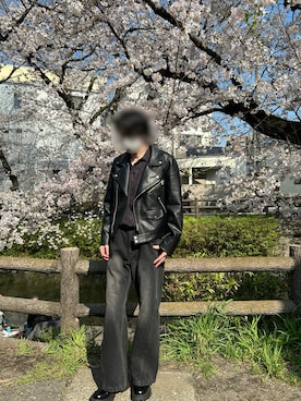 bon2shiさん（メンズ・179cm）の春コーディネート