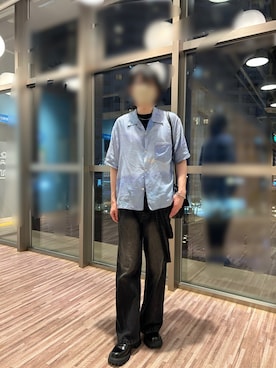 「アイテム（デニムパンツ）」を使った、bon2shiさん（メンズ・179cm・30代）の夏コーディネート