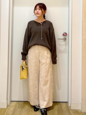 「クリスマスコーデ」｜さきさん（レディース・155cm・20代）の冬コーディネート