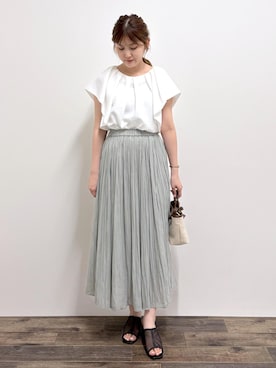 さきさん(レディース・155cm)の夏コーディネート