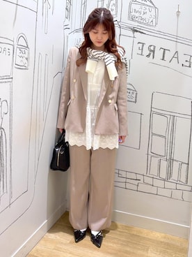 さきさん（レディース・155cm）の春コーディネート