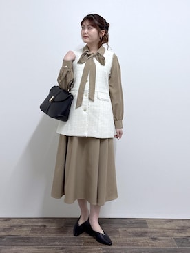 さきさん（レディース・155cm）の春コーディネート