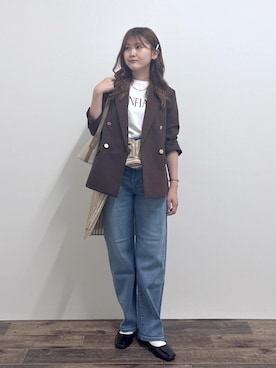 さきさん(レディース・155cm)の秋コーディネート