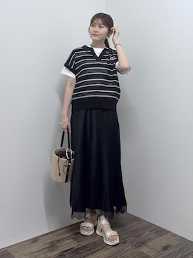さきさん(レディース・155cm)の夏コーディネート