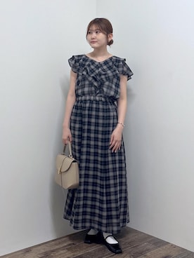 「ウェーブ」｜さきさん（レディース・155cm）の夏コーディネート