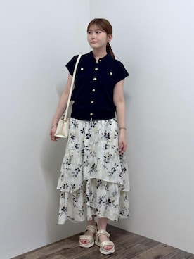 さきさん(レディース・155cm)の夏コーディネート