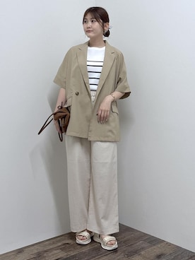 さきさん(レディース・155cm)の夏コーディネート