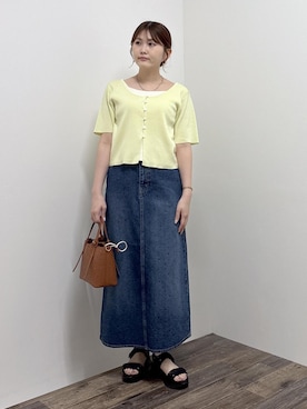 さきさん(レディース・155cm)の夏コーディネート