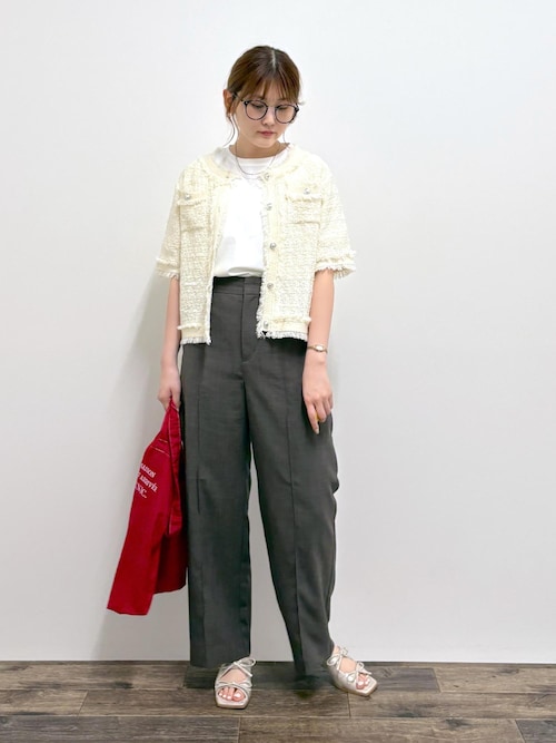 セール】【UVカット・接触冷感】70シルケットパフスリーブトップス（T