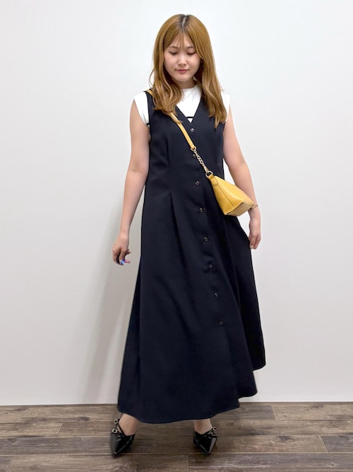 レディハンサムシリーズ ウールライクウエストタックジャンパー