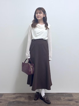 さきさん（レディース・155cm）の秋コーディネート