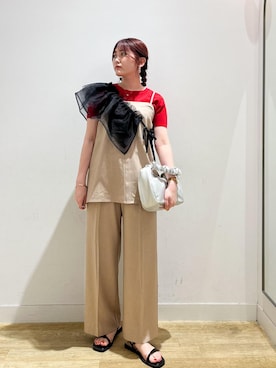 「GDS14190」｜さきさん（レディース・155cm）の春コーディネート