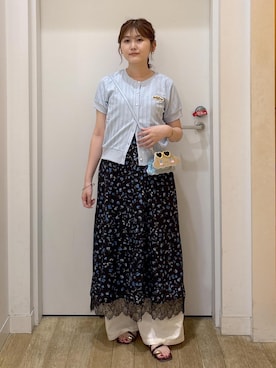 さきさん(レディース・155cm)の夏コーディネート