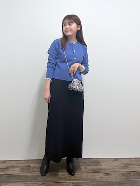 さきさん(レディース・155cm)の冬コーディネート