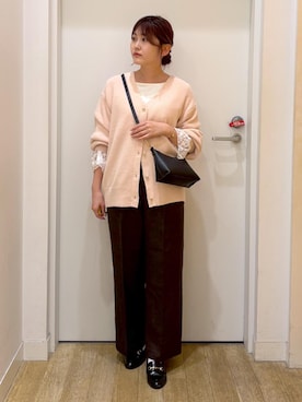 「ブルべ夏」｜さきさん（レディース・155cm）の秋コーディネート