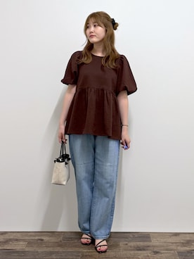 「アイテム（サンダル）」を使った、さきさん（レディース・155cm・20代）の夏コーディネート