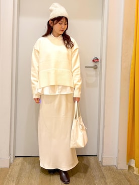 さきさん(レディース・155cm)の冬コーディネート